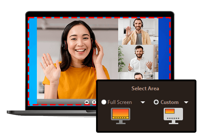 AVee Screen Recorder Select Area
