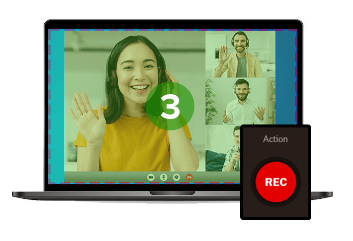 AVee Screen Recorder Start Recording
